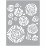 Stencil Mosaic Blossom