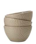 Maxwell & Williams Dune Bowls Set Of 3 - Taupe