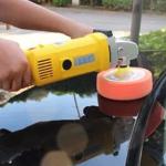 Polishing Disc Auto Polishing Machine Dedicated Sponge Wheel Wax Polishing Sponge Decontamination Sponge Screw Hole DIAMETER:14M