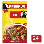 Knorrox Beef Stock Cubes 24 X 10G