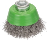 Bosch Professional M14 Cup Brush 65MM Crimped 0.3MM Inox