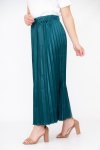Sorley Pleated Satin Maxi Skirt