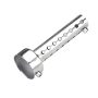 Wevdn Motorcycle Exhaust Silencer Stainless Steel Motorcycle Exhaust Muffler Insert Exhaust Muffler Assembly Turbo Sound Muffler For Motorbike Univ