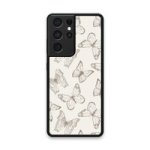 Custom Printed Tpu Cases - Samsung Galaxy S21 Ultra 5G & 39 Neutral Butterfly& 39 By