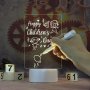 Note Board Creative LED Night Light USB Message Board Holiday Light With Pen Gift For Students Girlfriend Decoration Night Lamp