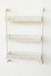 Off-white Metal 3 Tier Wall Shelf – 85X53X19CM