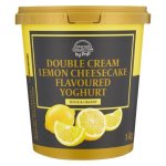 Pnp Double Cream Lemon Cheesecake Flavoured Yoghurt 1KG