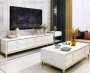 Efurn- Asher Coffee Table & Tv Stand Set White