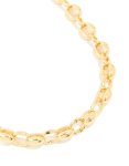 Goldair Gold Plated Chunky Round Chain Link Necklace