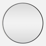 Emerging Creatives Deep Frame Round Mirror - Slim 90