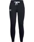 Women's Ua Rival Fleece Joggers - BLACK-001 XL