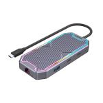 B S7+ 7-IN-1 Usb-c Hub With 10GBPS Data HDMI And Pd 100W