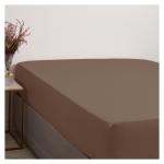 Microfibre Taupe Fitted Sheet