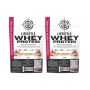 Lifestyle Whey PROTEIN-2X1KG-BERRIES & Cream