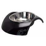 Rogz 2-IN-1 Luna Dog Bowl - Large Black