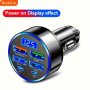 Baideluo Car Charger Usb+type-c Support Super Fast Charging Car With 12-24V Models General Purpose