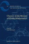 Classics in the History of Greek Mathematics