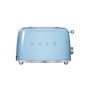 Smeg Toaster TSF01PBSA Blue 50&APOS S Style 2 Slice