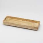 Terra Mango Wood Rectangular Tray - Large 40 X 14 X 3.5CM