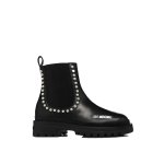 Pearly Ankle Boots -black