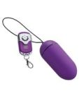 Remote Vibroegg Bullet Vibrator With Remote Purple