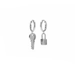 Silver Unlocked Earrings