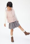 Quilted Gilet - Light Pink