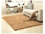 Smte 150 X 200 Fluffy Light Brown Foldable Shaggy Rugcarpet With Keychain