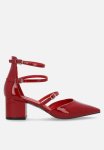 Madison Ivy Heel - Dark Red