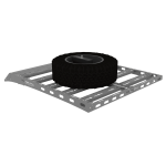 Spare Wheel Bracket – Lockable For