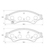 Kbc Brake Pads Front For Ford Everest Ranger Mazda BT-50