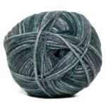 Charity Dk Pullskein Print Wool Gunmetal-grey 100GR