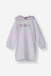GIRLS Sweat Dress - 10 Ice Mel