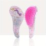 1PC Cute Cartoon Pattern Detangling Hair Brush Anti Static Hairdressing Comb For Wet Or Dry Hair