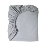 Fitted Sheet Three Quarter 144TC Grey