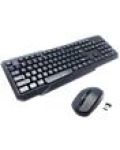 Unique Wireless USB 104 Keys Standard Us Layout Keyboard And Wireless 2 Button 1000 Dpi Optical Mouse Combo