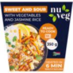 Frozen Sweet And Sour With Vegetables And Jasmine Rice 350G