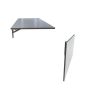 Eezy Fold Down Wall Mounted Study Desk 80X50CM - Grey Whisper