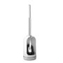 Toilet Brush And Holder Set Curved Toilet Brush Stainless Steel Handle