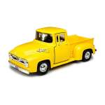 1:24 Scale 1955 Ford F-100 Pickup Yellow Diecast Vehicle