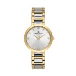 2-TONE Premium Silver Dial 3 Hands Watch