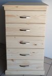 M5 600W Chest Of Drawers – Raw