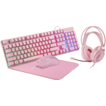 VX Gaming Freya Pink 4 -IN-1 Rainbow Combo VX-233-PK