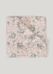 Floral Jacquard Silk Pocket Square