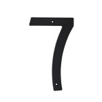 Plastic Numeral Black 200MM - No 7
