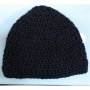 Beanies Hand Knitted - Black / Adult Size