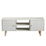 Tv Stand Tv Console Table Wood Tv Cabinet Entertainment Center With Shelves