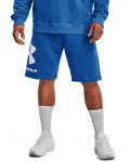 Men's Ua Rival Fleece Big Logo Shorts - Victory Blue XXL