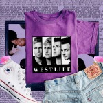Westlife Black & White T-Shirt