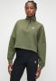 Adidas Original Ess Half Zip Fl W - Olive Strata